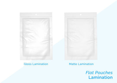 flat pouches lamination